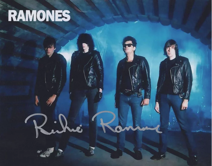 Richie Ramone autograph