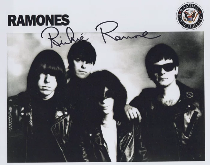 Richie Ramone autograph