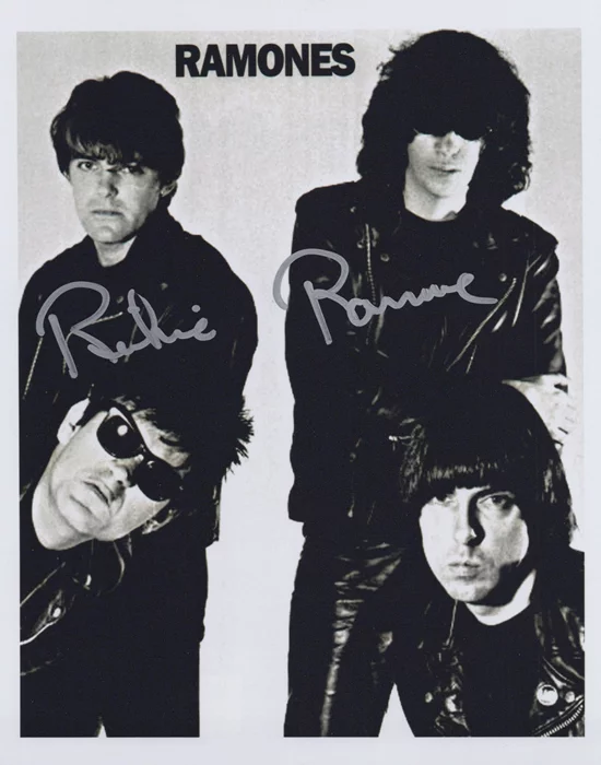 Richie Ramone autograph