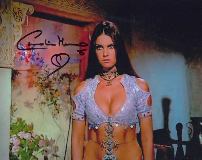 Caroline Munro autograph