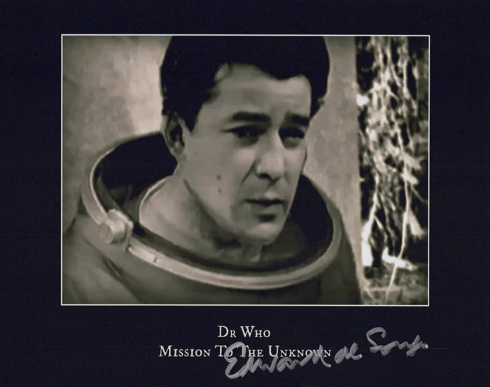 Edward de Souza autograph