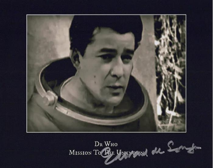 Edward de Souza autograph
