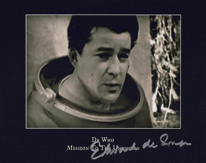 Edward de Souza autograph