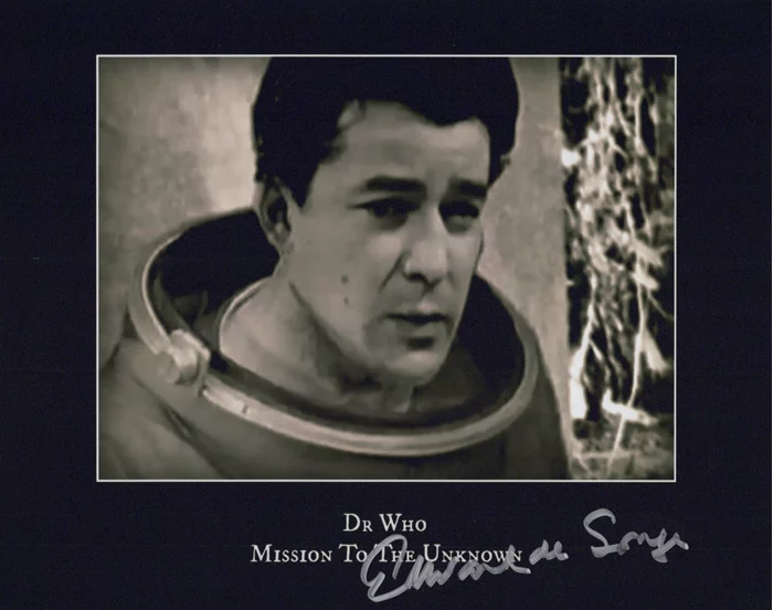 Edward de Souza autograph