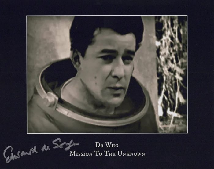 Edward de Souza autograph