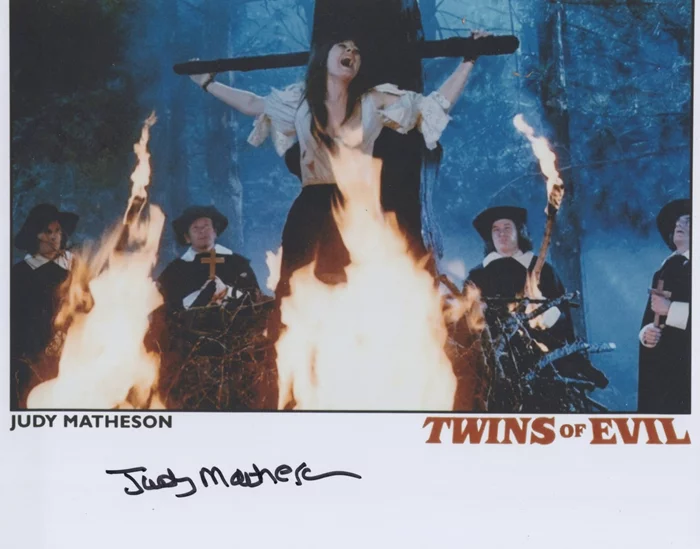 Judy Matheson autograph