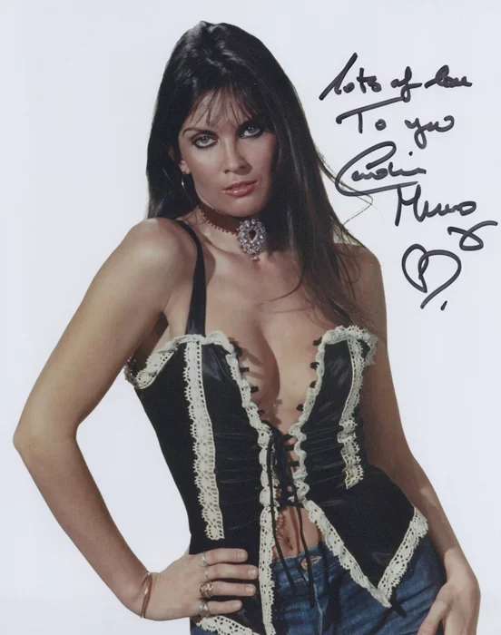 Caroline Munro autograph