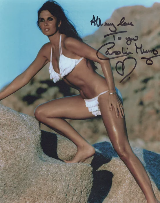 Caroline Munro autograph
