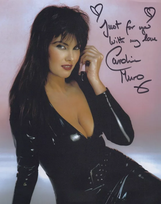Caroline Munro autograph