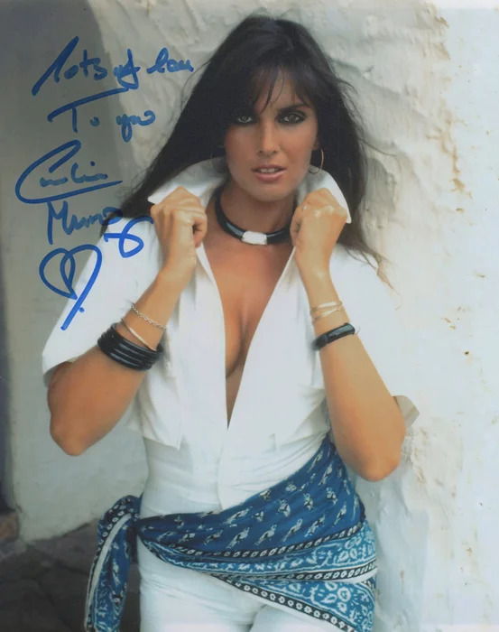 Caroline Munro autograph