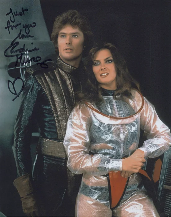 Caroline Munro autograph