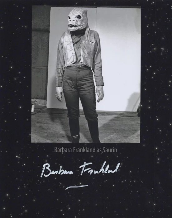 Barbara Frankland autograph