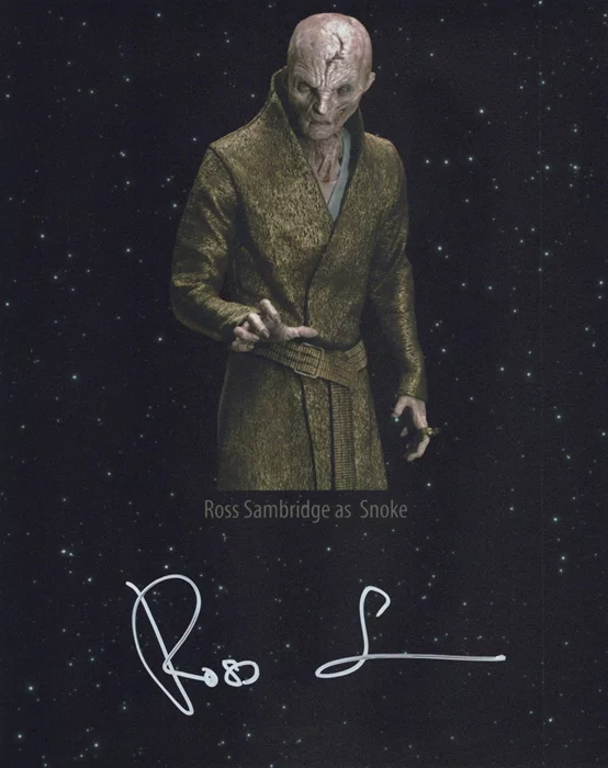 Ross Sambridge autograph