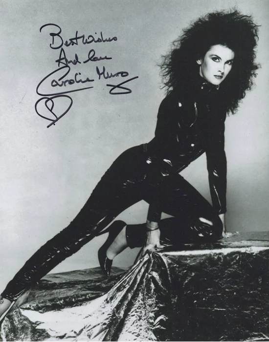 Caroline Munro autograph