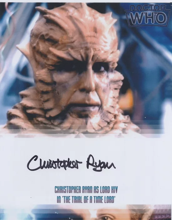 Christopher Ryan autograph