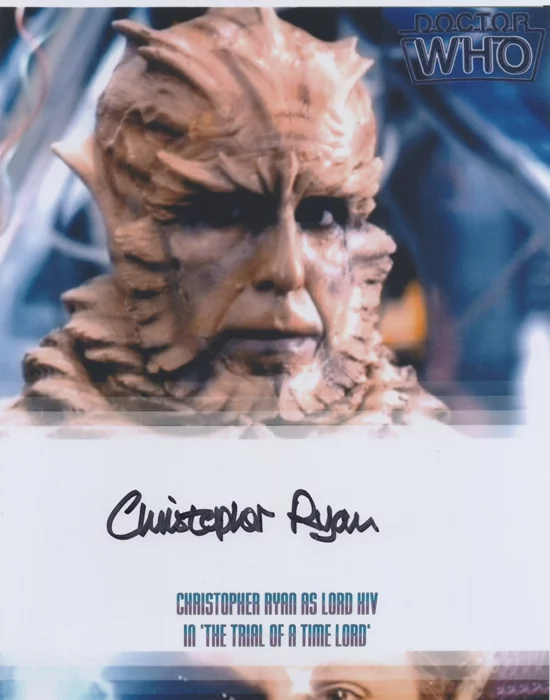 Christopher Ryan autograph