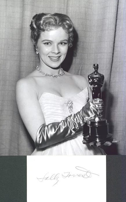 Sally Forrest autograph