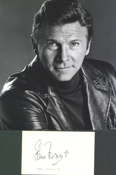 Steve Forrest autograph