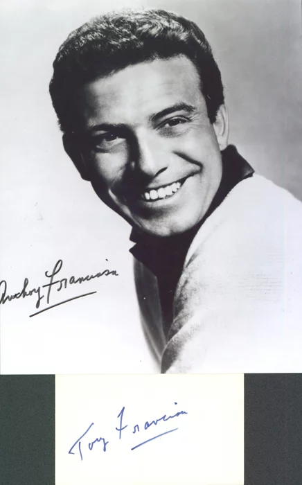Tony Franciosa autograph