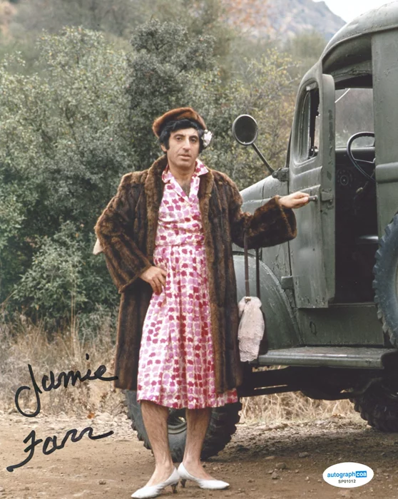 Jamie Farr autograph