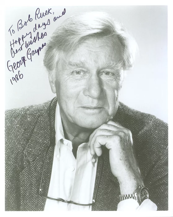George Gaynes autograph