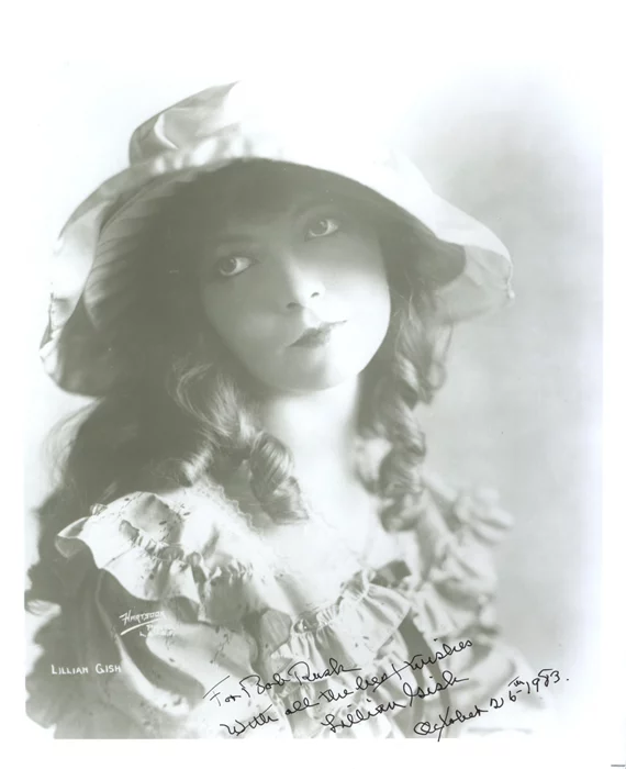 Lillian Gish autograph