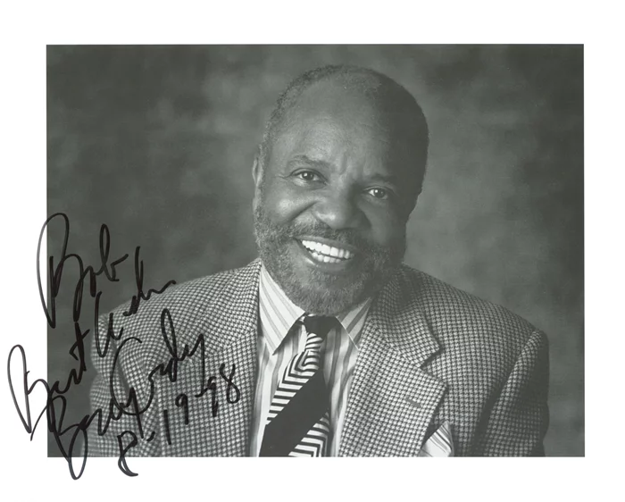Berry Gordy autograph