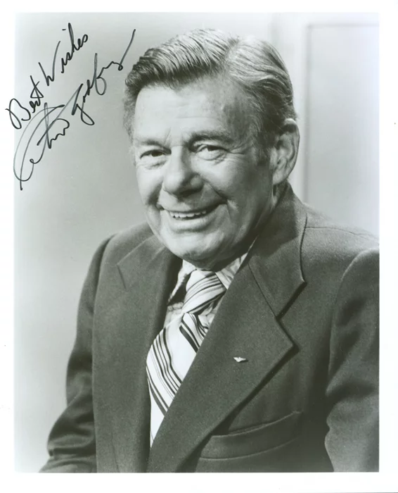 Arthur Godfrey autograph