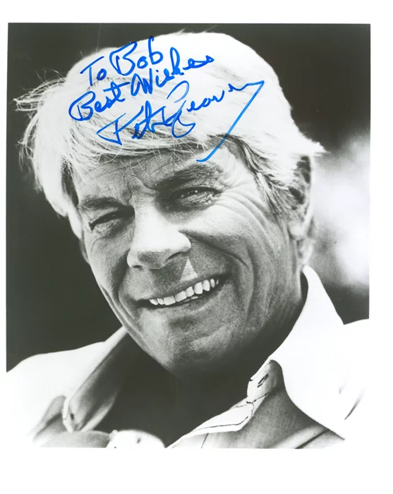 Peter Graves autograph