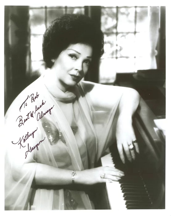 Kathryn Grayson autograph