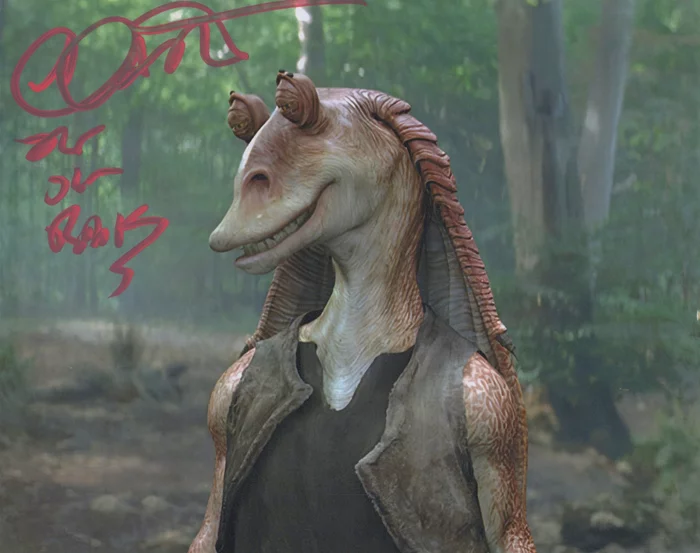 Ahmed Best autograph