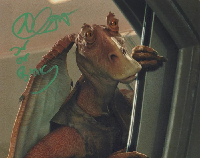 Ahmed Best autograph