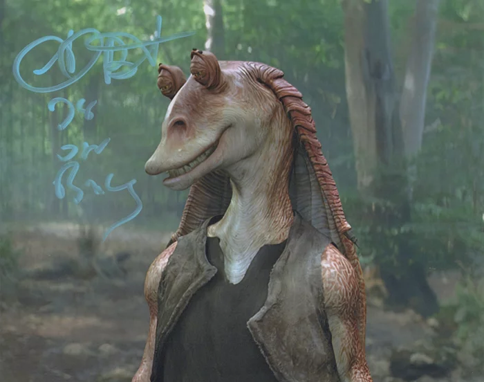 Ahmed Best autograph