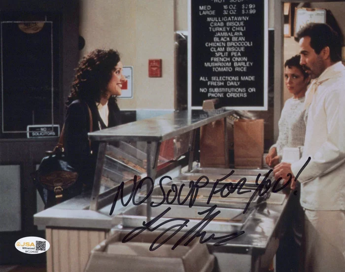 Larry Thomas autograph