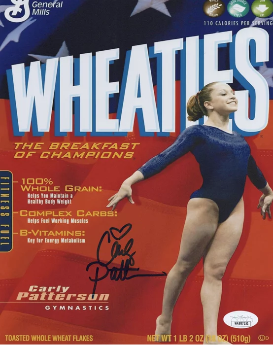 Carly Patterson autograph