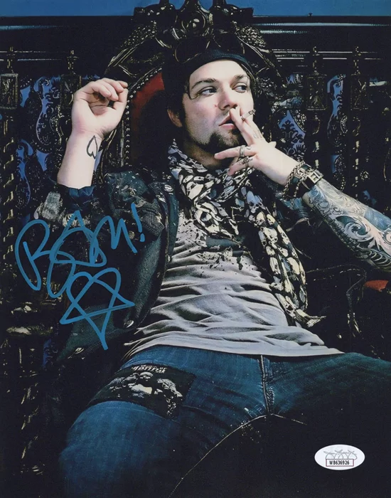 Bam Margera autograph