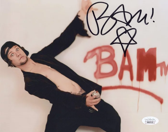 Bam Margera autograph