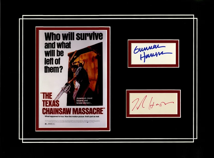 The Texas Chainsaw Massacre autograph