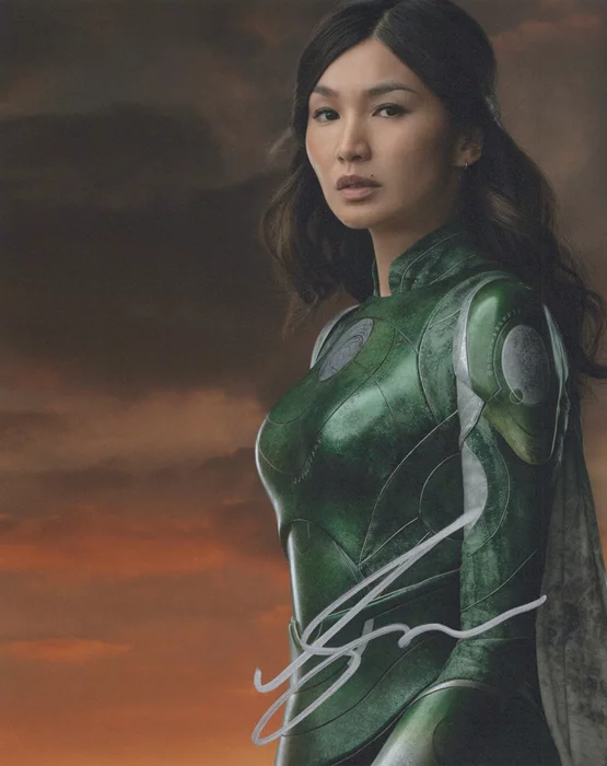 Gemma Chan autograph