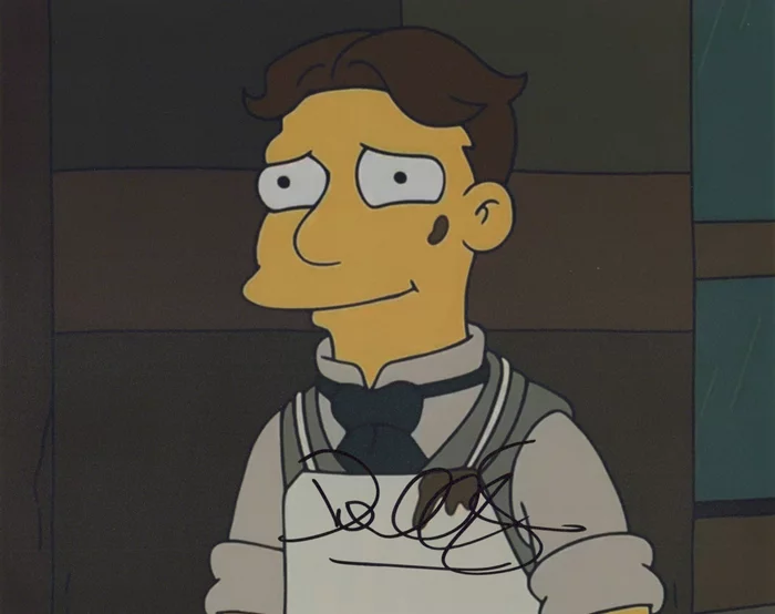 Domhnall Gleeson autograph