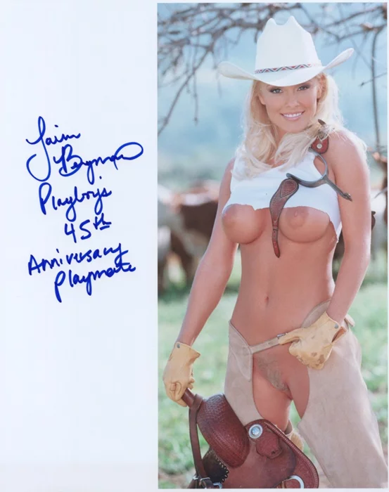 Jaime Bergman autograph