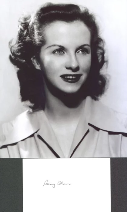 Betsy Blair autograph