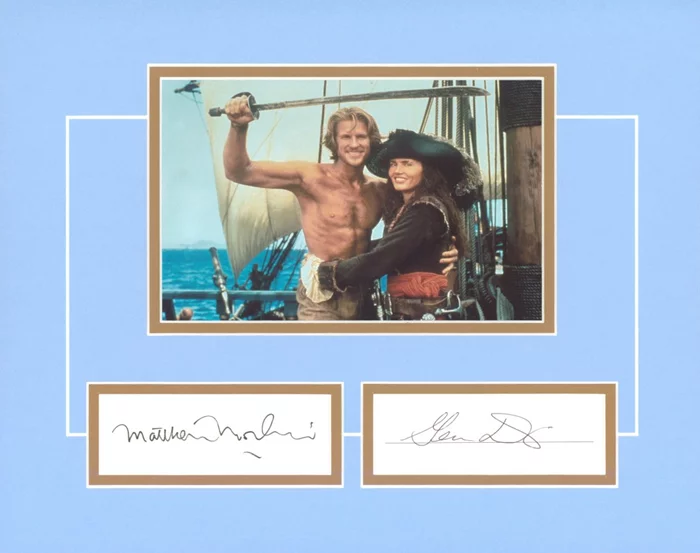 Cutthroat Island autograph