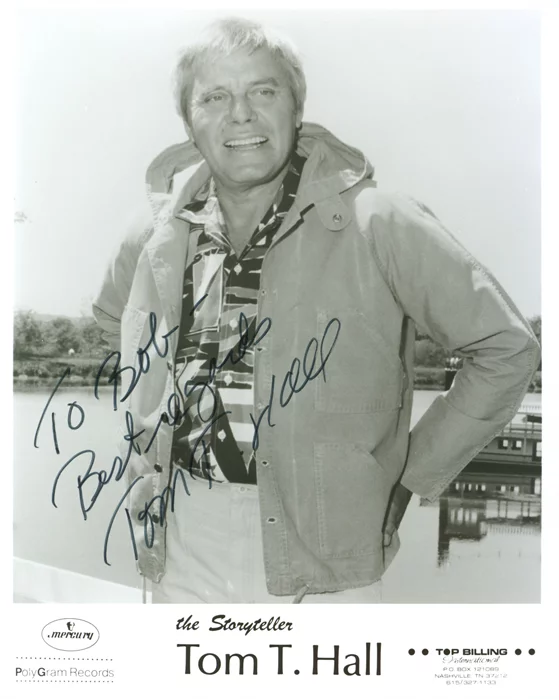 Tom T. Hall autograph