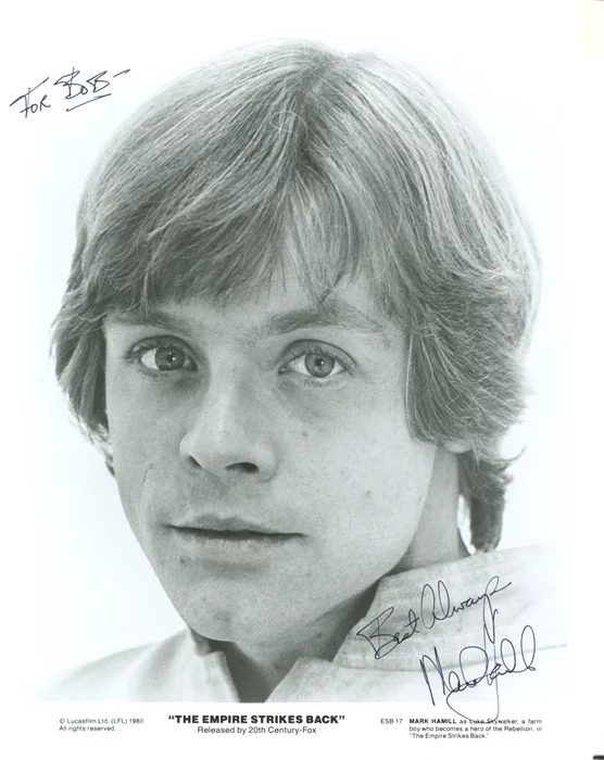 Mark Hamill autograph