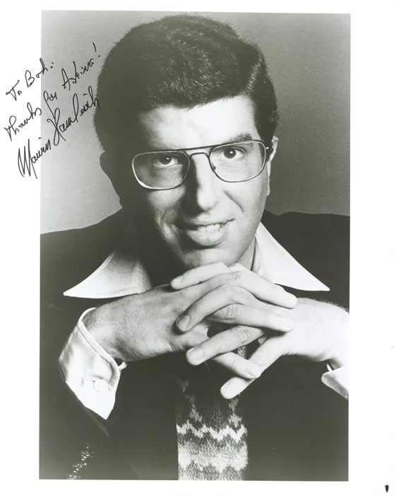 Marvin Hamlisch autograph