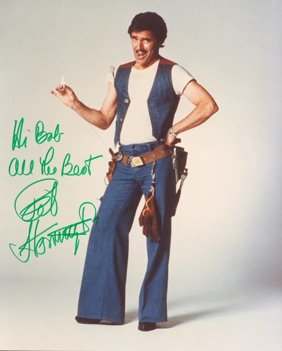 Pat Harrington autograph