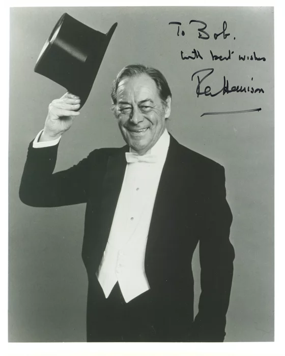 Rex Harrison autograph
