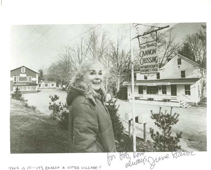 June Havoc autograph