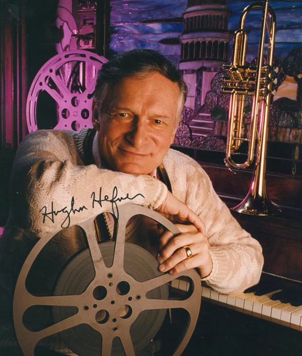 Hugh Hefner autograph